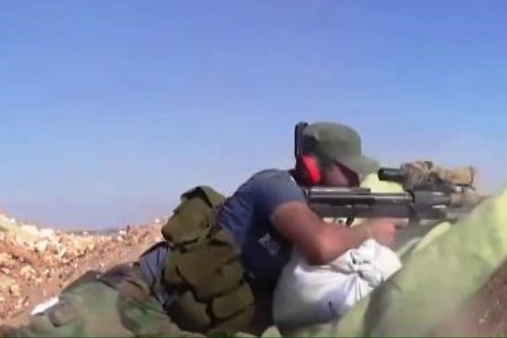 عملیات پس گرفتن منطقه «زیتان» سوریه از تروریست‌ها + فیلم