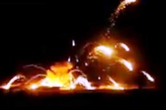 جهنم جنگنده‌های روسیه بر سر تروریست‌های داعش + فیلم