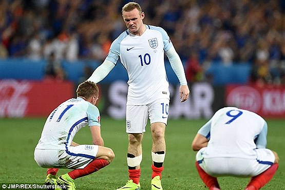 وین رونی از تیم ملی انگلیس کنار کشید / موافقت 71 درصدی با وداع کاپیتان