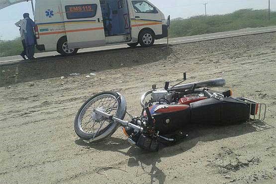 تصادف مرگبار موتورسیکلت با تریلی در بزرگراه بسیج