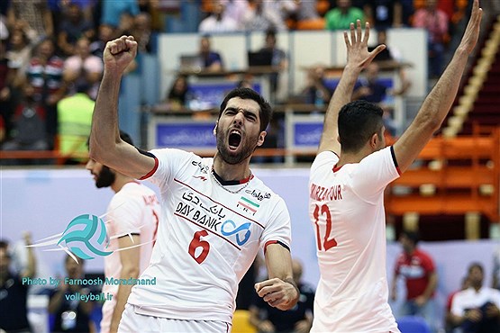 پیروزی بزرگ تیم ملی والیبال ایران مقابل صربستان (گزارش تصویری)