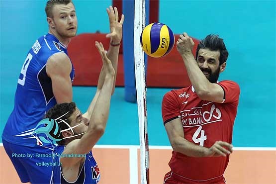 لیگ جهانی والیبال ۲۰۱۷ / ایتالیا، نخستین حریف بلندقامتان ایران