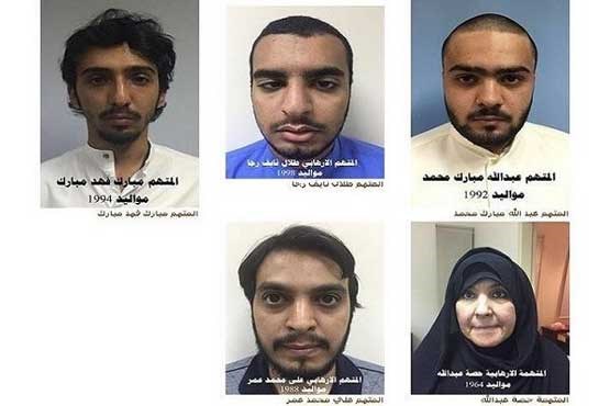 ۳ گروه تروریستی وابسته به داعش در کویت دستگیر شدند +عکس
