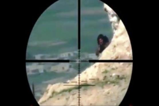 فیلم لحظه شکار یک تکفیری داعش در عراق
