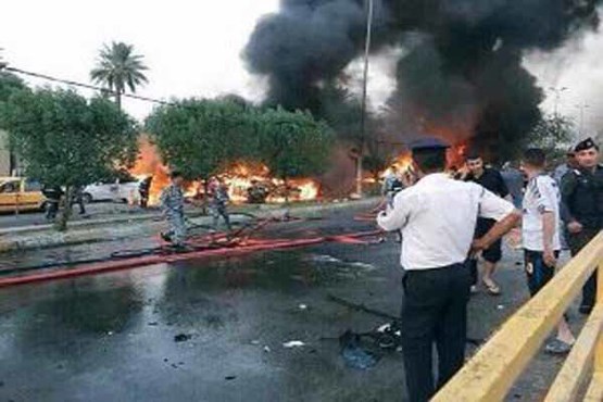 ۸ کشته و زخمی بر اثر انفجار بمب در بغداد