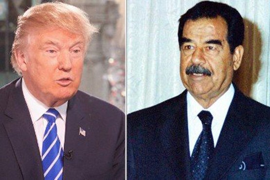 ستایش ترامپ از صدام به خاطر «کشتن تروریست‌ها»