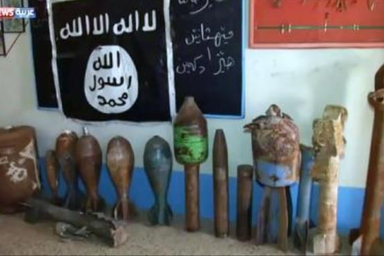 تمام تسلیحات‌ عجیب داعش در یک‌ موزه + فیلم‌ و عکس