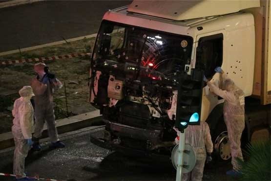 کامیون وحشت در فرانسه + فیلم و عکس