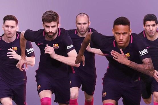 رونمایی از پیراهن فصل جدید بارسلونا (تصاویر)