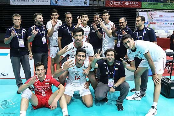 جوانان والیبالیست ایران جهانی شدند