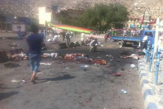 انفجار مهیب کابل را لرزاند+عکس