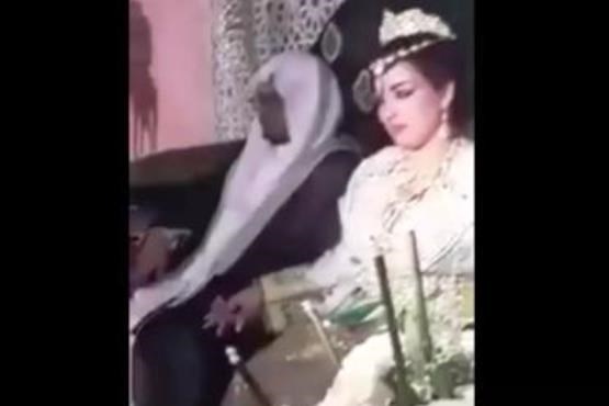 جنجالی شدن ازدواج زن بی‌حجاب در عربستان + فیلم