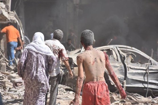 انفجار مهیب در سوریه +عکس