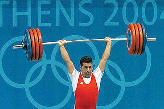 قهرمان وزنه برداری ایران در تیم المپیک آمریکا