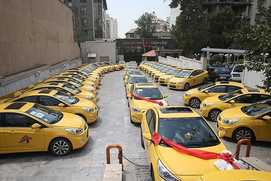 فعالیت ۸۰۰ دستگاه تاکسی مدرن در تهران +عکس