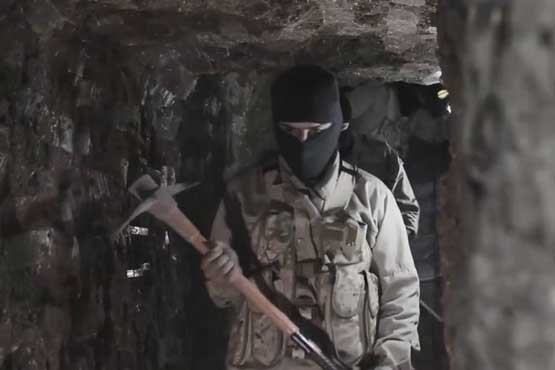 نهضت تونل سازی داعش در موصل +عکس
