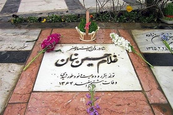سنگ قبر خواننده های ایرانی چگونه است؟ +تصاویر