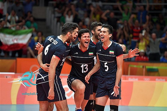 امتیاز نوبرانه تیم ملی والیبال ایران در المپیک