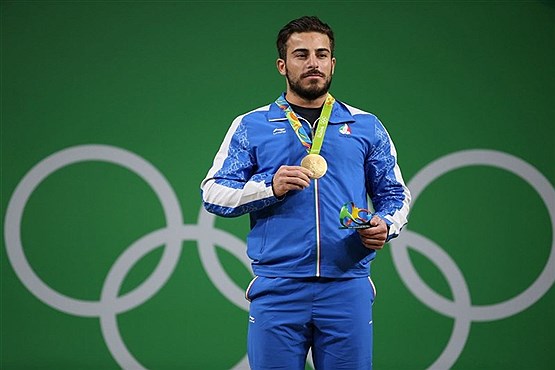 رستم طلایی المپیک در لباس کردی (عکس)