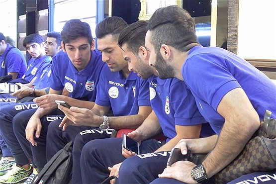 سفر تیم ملی فوتبال ایران به ایتالیا (عکس)