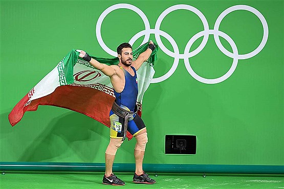 کسب مدال طلای کیانوش رستمی در وزنه برداری