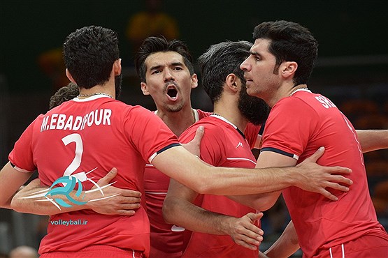 صعود والیبال ایران به یک چهارم نهایی المپیک 2016 (تصاویر)