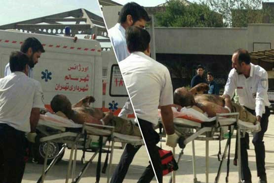 مردی که مقابل شورای شهر تهران خودسوزی کرد، درگذشت +عکس