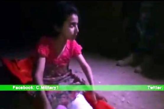 نجات دخترسوری از دست تروریست‌ها در ریف دمشق + فیلم