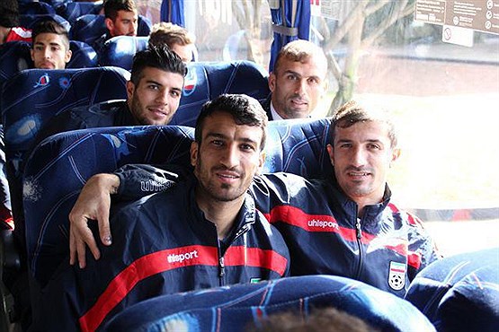 اتوبوس VIP برای تیم ملی فوتبال ایران