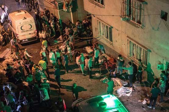حمله مرگبار به یک مراسم عروسی در ترکیه +عکس