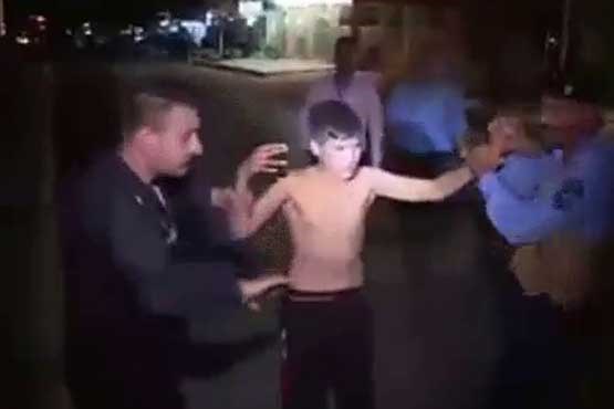 دستگیری کودک انتحاری در کرکوک
