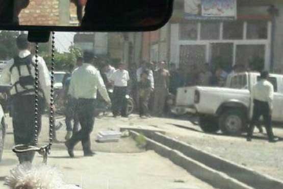 حمله به ماموران ناجا در بوکان برای آزاد کردن چند زندانی +عکس