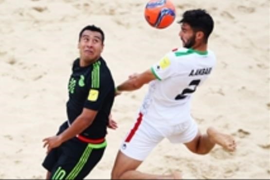 پیروزی تیم ملی فوتبال ساحلی ایران مقابل ژاپن