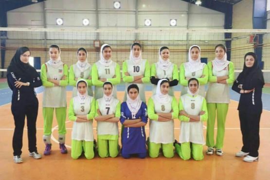 فارس قهرمان والیبال جوانان دختر شد