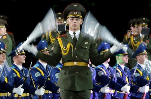 فستیوال موسیقی نظامی در روسیه + تصاویر