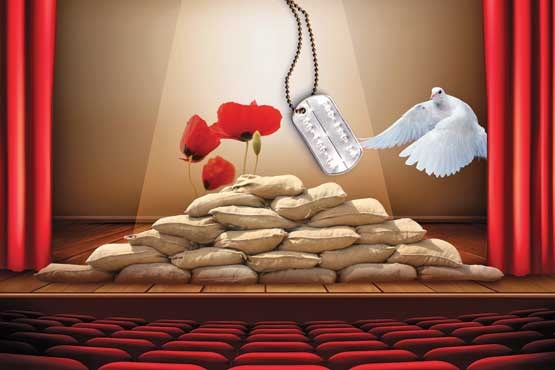 مدال سینمای مقاومت بر سینه قهرمانان