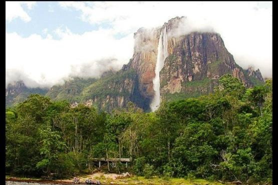 مناظر زیبای مرتفع‌ترین آبشار جهان + فتو کلیپ