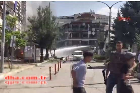 انفجار در شهر وان ترکیه