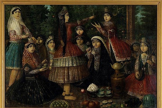 «تی‌پارتی» زنان در عصر قاجار / عکس