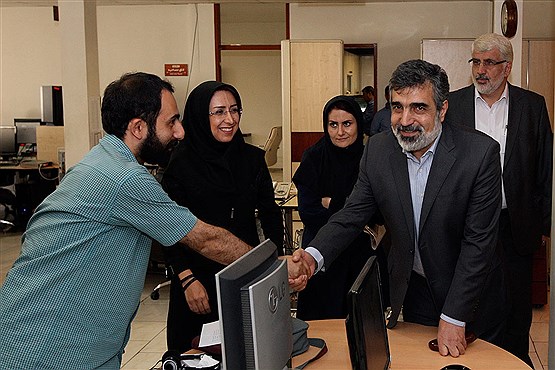 بازدید بهروز کمالوندی سخنگویی سازمان انرژی اتمی