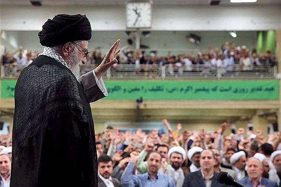 دیدار اقشار مختلف مردم با رهبر معظم انقلاب اسلامی در روز عید غدیر