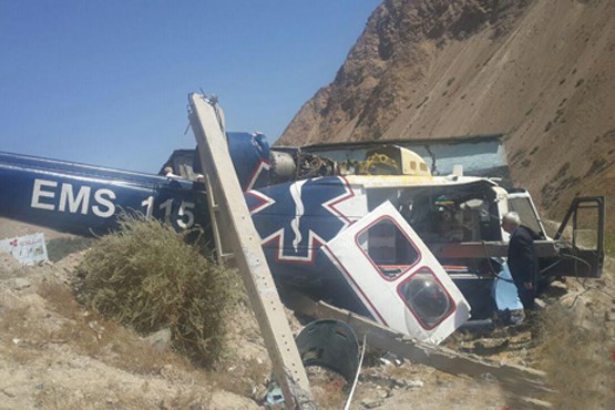 علت سقوط بالگرد اورژانس در جاده هراز مشخص شد +اسامی قربانیان و تصاویر