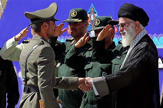 مراسم دانش آموختگی دانشگاه های افسری ارتش با حضور فرمانده معظم کل قوا