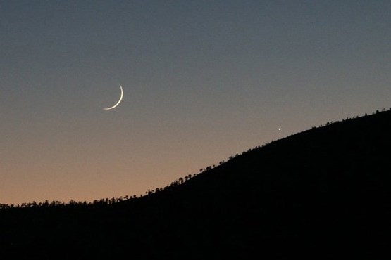 فردا هلال ماه ربیع الاول را در آسمان ببینید
