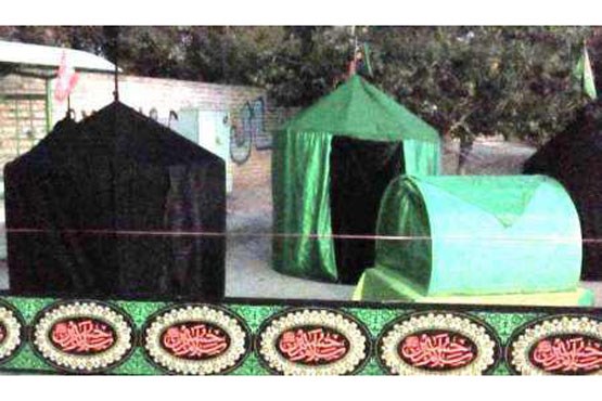 خیمه‌های عاشورایی ویژه کودکان جنوب تهران