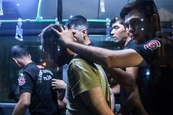 ترکیه ۱۲۵ نیروی پلیس را بازداشت کرد