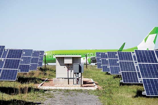 بهره‌برداری از فرودگاه خورشیدی در آفریقای جنوبی