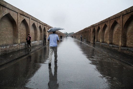 بارش در اصفهان؛ یک دهم میلیمتر