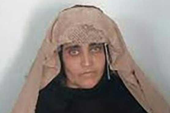 دخترک افغان سبز چشم دستگیر شد