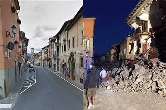 زلزله شدید ایتالیا را لرزاند